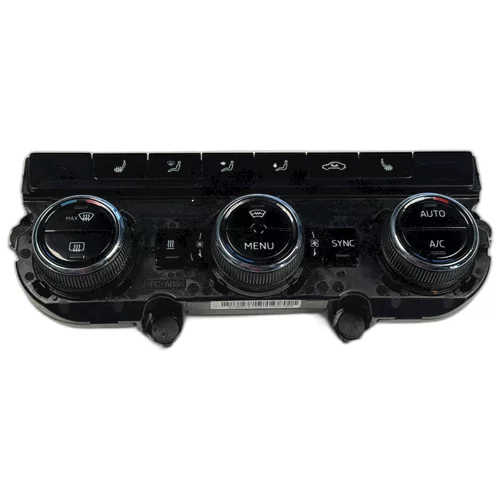 Ovládací panel topení a klimatizace 5E0 907 044 BE