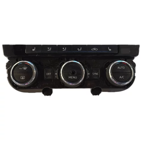 Ovládací panel topení a klimatizace 5E0 907 044 R