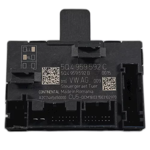 Řídící jednotka dveří pravá přední, 5Q4 959 592 C