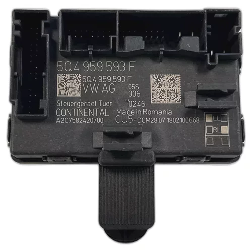 Řídící jednotka dveří levá přední, 5Q4 959 593 F