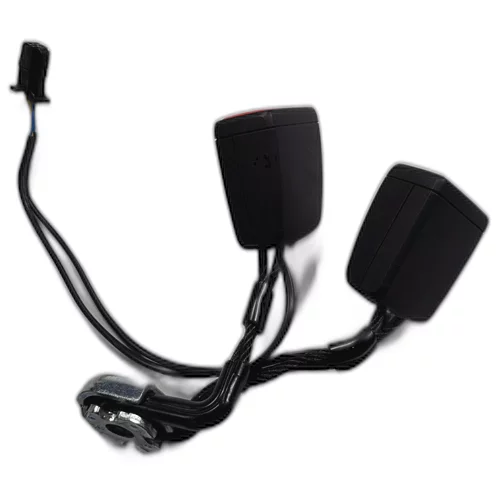 Dvojitý zámek bezpečnostních pásů zadní, 6V0 857 739 F