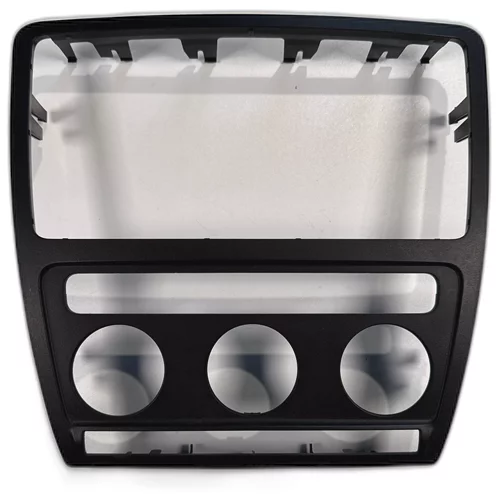Rámeček rádio 1Z0 858 069 A, před faceliftem, automatická klimatizace, černý