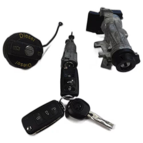 Spínací skřínka - 3x klíč, 6RA 905 865, Škoda Rapid