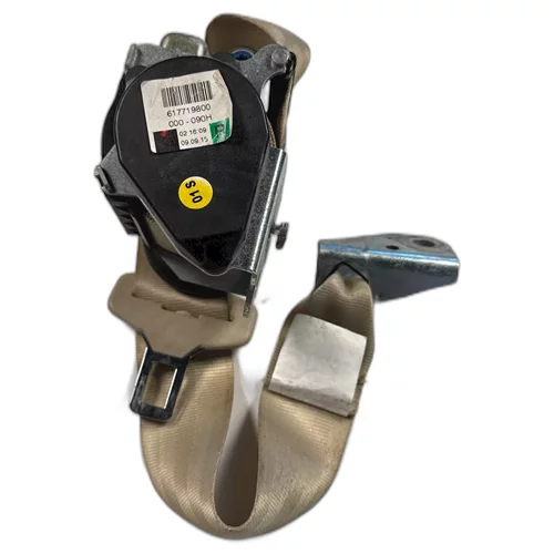 Bezpečnostní pás pravý zadní, 3T9 857 448, krémová, Škoda Superb II kombi