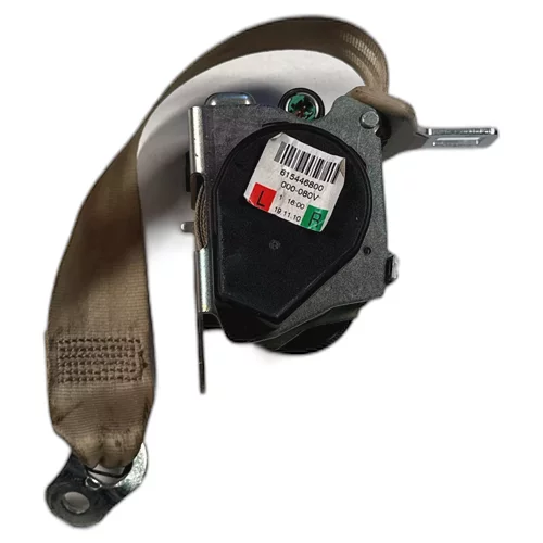 Bezpečnostní pás zadní, 3T0 857 447, krémová, Škoda Superb III