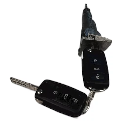 Vložka zámku + 2x klíč, 3T0 837 167 B, Škoda Superb