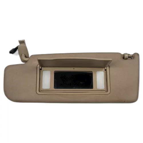 Sluneční clona s osvětlením, levá, krémová, 1234