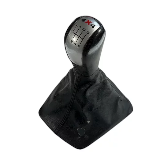 Hlavice řadící páky s manžetou, Octavia II, 6-stupňový manuál, 4x4, otvor pro zámek, HL02