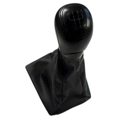 Hlavice řadící páky s manžetou, Octavia III, 5-stupňový manuál, kožená, HL42