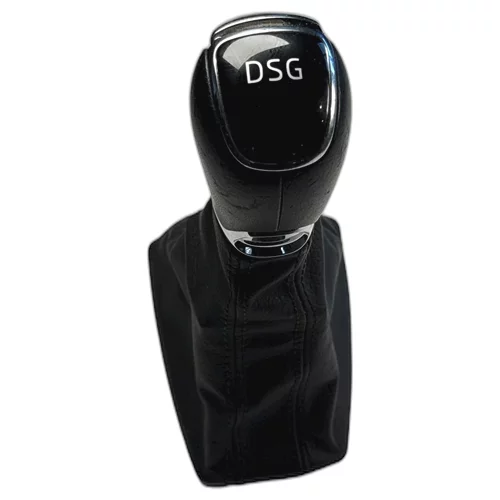 Hlavice řadící páky s manžetou, Octavia III, DSG, kožená, HL62