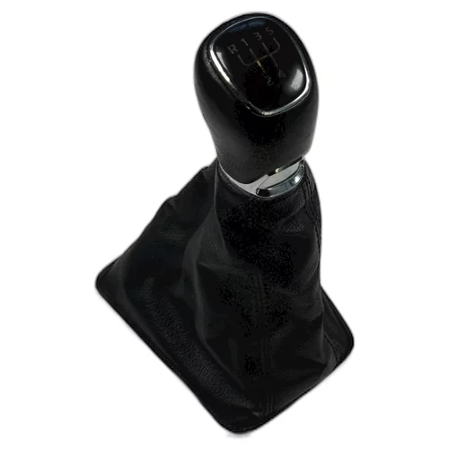 Hlavice řadící páky s manžetou, Rapid,5-stupňový manuál, kožená, HL66