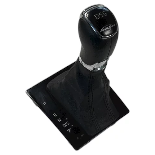 Hlavice řadící páky s manžetou, SIII, DSG, Laurin & Klement,kožená, HL79