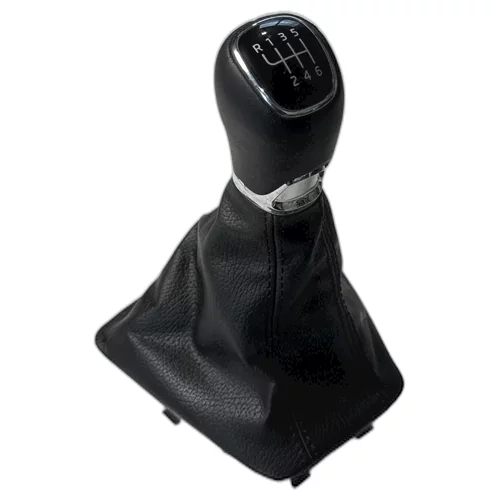 Hlavice řadící páky s manžetou, OIV, 6-stupňový manuál, kožená, HL80